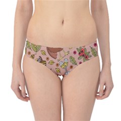 Thanksgiving Pattern Hipster Bikini Bottoms by Sobalvarro