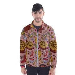 Thanksgiving Pattern Men s Windbreaker by Sobalvarro