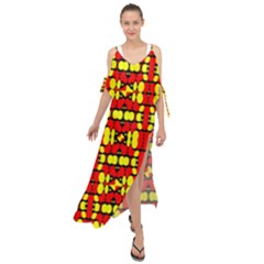 Rby 83 Maxi Chiffon Cover Up Dress by ArtworkByPatrick