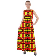 Rby 83 Chiffon Mesh Boho Maxi Dress by ArtworkByPatrick