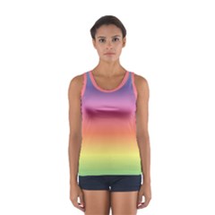 Rainbow Shades Sport Tank Top  by designsbymallika