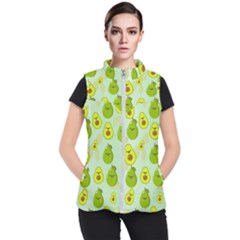 Avocado Love Women s Puffer Vest by designsbymallika