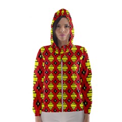 Rby 103 Women s Hooded Windbreaker by ArtworkByPatrick