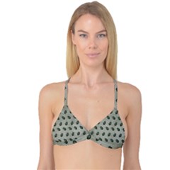 Army Green Hand Grenades Reversible Tri Bikini Top by McCallaCoultureArmyShop