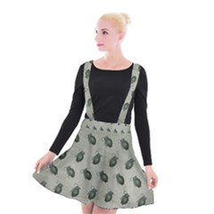 Army Green Hand Grenades Suspender Skater Skirt by McCallaCoultureArmyShop