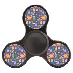 Colorful Funny Christmas Pattern Finger Spinner by Vaneshart