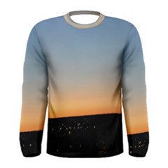 Photo Coucher Du Soleil Bleu/orange Men s Long Sleeve Tee by kcreatif