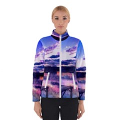 Photo Coucher Du Soleil Effet Galaxy Winter Jacket by kcreatif