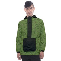 Groyper Pepe The Frog Original Meme Funny Kekistan Green Pattern Men s Front Pocket Pullover Windbreaker by snek