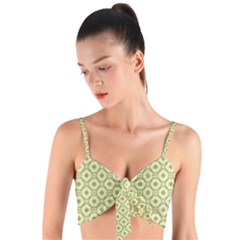 Df Codenoors Ronet Woven Tie Front Bralet by deformigo