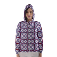 Df Donos Grid Women s Hooded Windbreaker by deformigo