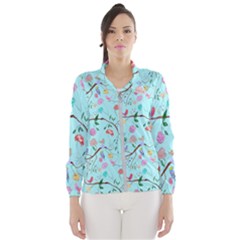 Birds And Flowers Women s Windbreaker by fabqa