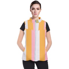 Stripey 23 Women s Puffer Vest by anthromahe