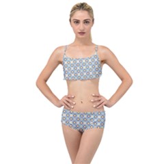 Df Norbert Pastel Layered Top Bikini Set by deformigo