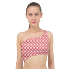 Df Persimmon Spliced Up Bikini Top  by deformigo