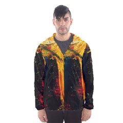 Revelation 1 8 Men s Hooded Windbreaker by bestdesignintheworld