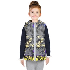 Motion And Emotion 1 1 Kids  Hooded Puffer Vest by bestdesignintheworld