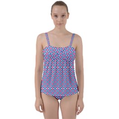 Df Nidaro Twist Front Tankini Set by deformigo