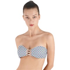 Df Mezzaniche Twist Bandeau Bikini Top by deformigo