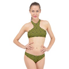 Df Manzanilla High Neck Bikini Set by deformigo