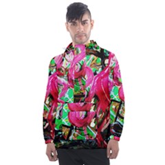 Flamingo   Child Of Dawn 9 Men s Front Pocket Pullover Windbreaker by bestdesignintheworld