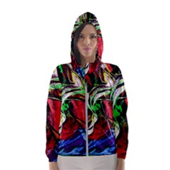 Lillies In The Terracotta Vase 3 Women s Hooded Windbreaker by bestdesignintheworld