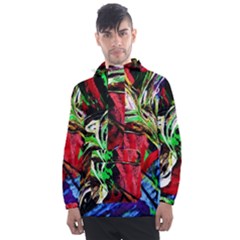 Lillies In The Terracotta Vase 3 Men s Front Pocket Pullover Windbreaker by bestdesignintheworld