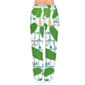 Seamless Pattern With Cucumber Women velvet Drawstring Pants View2