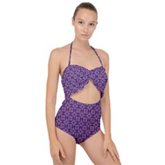 Df Alternia Scallop Top Cut Out Swimsuit by deformigo