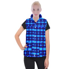 Abstract-r-6 Women s Button Up Vest
