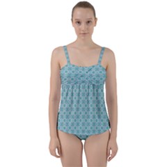 Minto Twist Front Tankini Set by deformigo