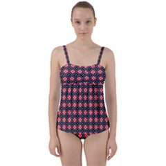 Maria Mai Twist Front Tankini Set by deformigo