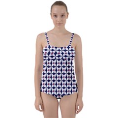 Tomino Twist Front Tankini Set by deformigo