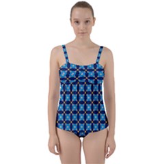 Nevis Twist Front Tankini Set by deformigo