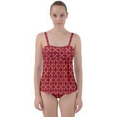 Savaneti Twist Front Tankini Set by deformigo