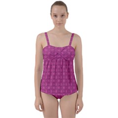 Nigella Twist Front Tankini Set by deformigo