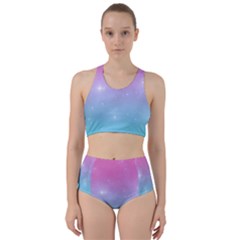 Pastel Goth Galaxy  Racer Back Bikini Set by thethiiird