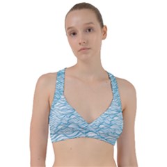 Abstract Sweetheart Sports Bra by homeOFstyles