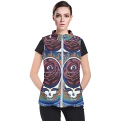 Grateful Dead Ahead Of Their Time Women s Puffer Vest by Sapixe