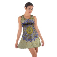 Image Star Pattern Mosque Tashkent Cotton Racerback Dress