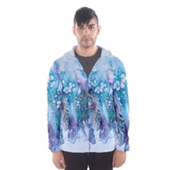 Sea Anemone Men s Hooded Windbreaker by CKArtCreations