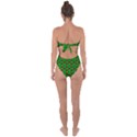 Rose In Green Tie Back One Piece Swimsuit View2