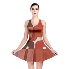 Sophie Taeuber Arp, Composition À Motifs D arceaux Ou Composition Horizontale Verticale Reversible Skater Dress by Sobalvarro