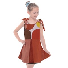 Sophie Taeuber Arp, Composition À Motifs D arceaux Ou Composition Horizontale Verticale Kids  Tie Up Tunic Dress by Sobalvarro