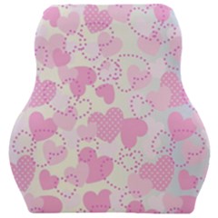 Valentine Background Hearts Bokeh Car Seat Velour Cushion  by Nexatart
