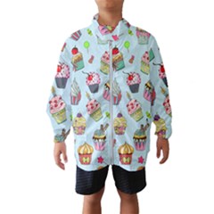 Cupcake Doodle Pattern Kids  Windbreaker by Sobalvarro