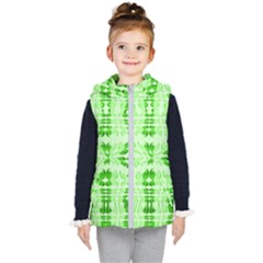 Digital Illusion Kids  Hooded Puffer Vest by Sparkle