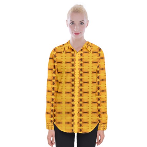 Digital Illusion Womens Long Sleeve Shirt by Sparkle