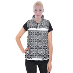 Mandala Pattern Women s Button Up Vest by Sparkle