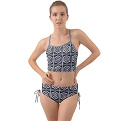 Mandala Pattern Mini Tank Bikini Set by Sparkle